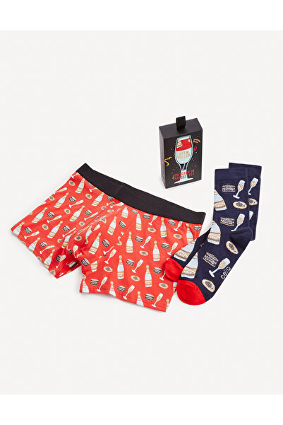 CELIO Boxerky, șosete într-un pachet cadou