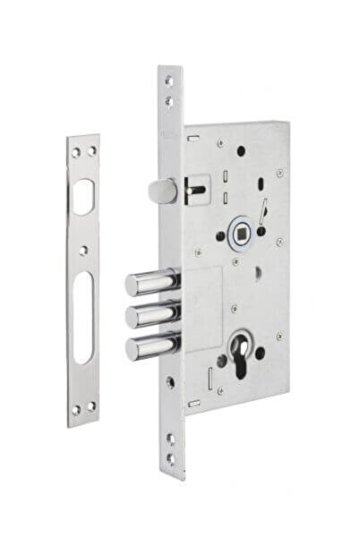 THIRARD Broască îngropată pentru ușă metalică sau din lemn, 60 x 85 mm, pentr...