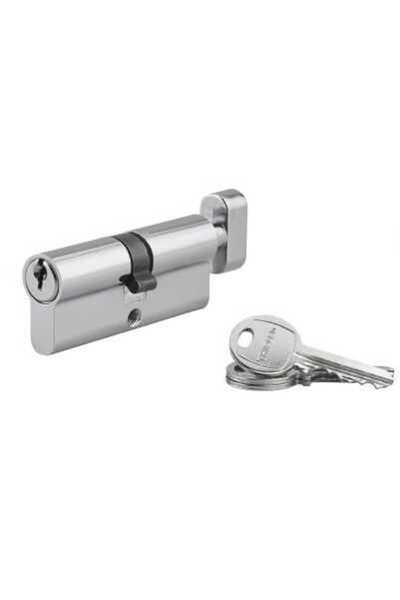 THIRARD Butuc de ușă 34 x 34 mm, cu buton, came UNI (reducată), 3 chei