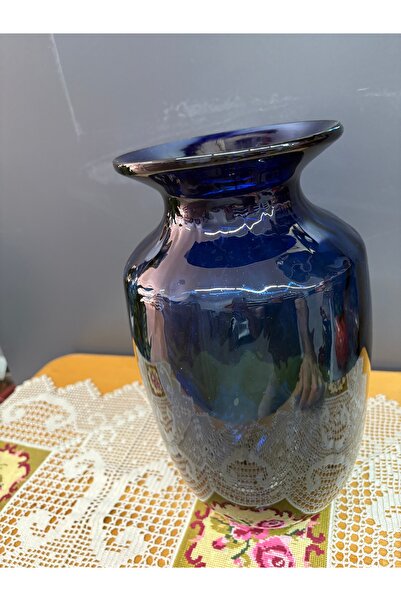 iran daru مزهرية زجاجية مصنوعة يدويًا 31 سم