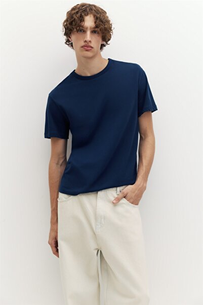 Pull & Bear Basic slim fit tişört
