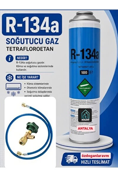 dogant özdoğanlar avm R134a Oto - Klima Gaz + Vana + Hortum