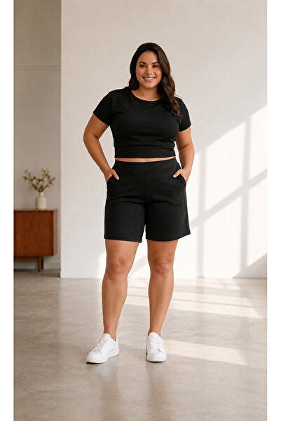 sngl Women's Plus Size Shorts 3XL 4XL 5XL 6XL 7XL 8XL 9XL