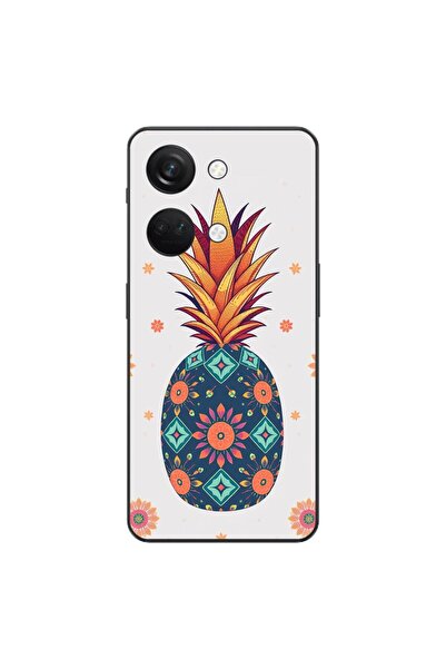 OEM Husa compatibila cu OnePlus Nord 3 Silicon Gel Tpu Model Floral Pineapple