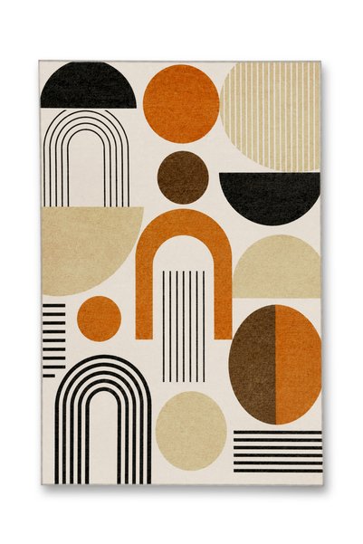 Rugs Modern Halı Sdt Shape Theme Patterned Modern Woven Base Decorative Carpe...