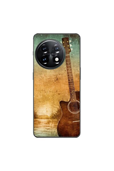 OEM Husa compatibila cu OnePlus 12R Silicon Gel Tpu Model Chitara Vintage