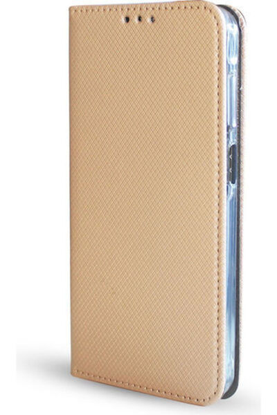 OEM Θήκη Τσέπης Δερμάτινη / Σιλικόνης Χρυσή (Galaxy S25+)