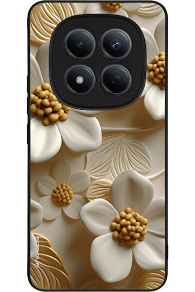 Other Θήκη Sonique Σειρά 3D Λουλούδια Xiaomi Redmi Note 15 Pro 4G Λευκό