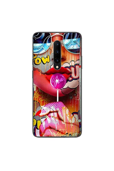OEM Husa compatibila cu OnePlus 7 Pro Silicon Gel Tpu Model Pop Art Lolipop