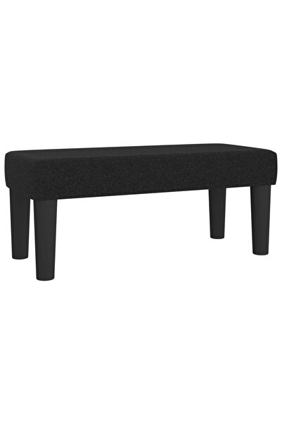 vidaxl Bancă, negru, 70x30x30 cm, textil
