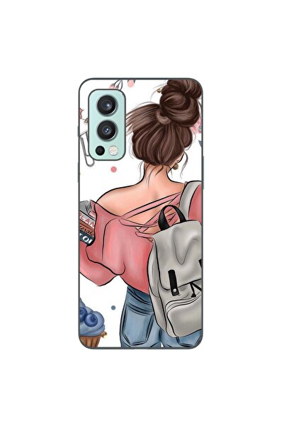 OEM Husa compatibila cu OnePlus Nord 2 Silicon Gel Tpu Model Girl Fashion School