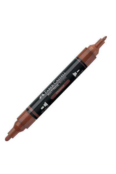 Faber Castell Ακρυλικός Μαρκαδόρος Multimark Χρώμα 378 Καφέ Καρυδιάς FABER-CA...