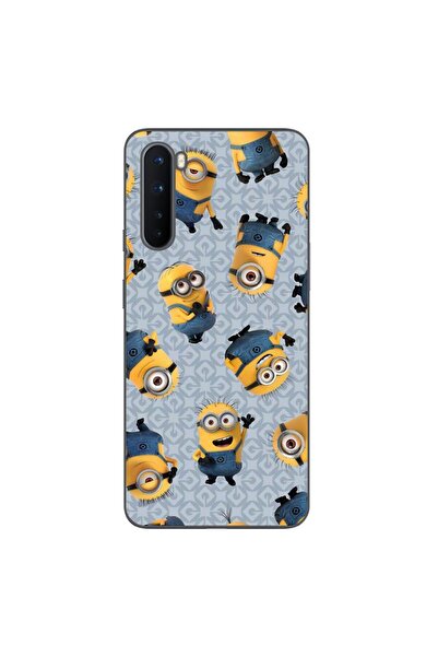 OEM Husa compatibila cu OnePlus Nord Silicon Gel Tpu Model Pattern Minioni