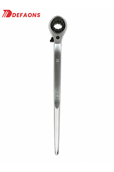 DEFAONS Pointed Tail Ratchet Wrench 30CM Reversible Socket Spanner Heavy Duty...