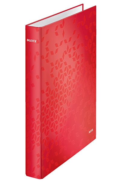 Leitz Mechanical Notebook A4 2 Rings 25mm/40mm Red WOW