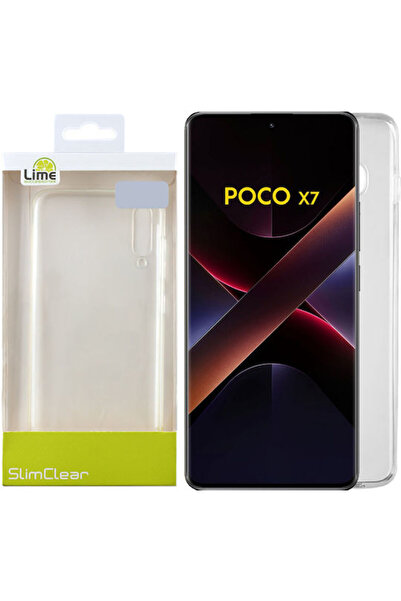 Lime&co Lime Slimclear Πίσω Θήκη Σιλικόνης Διαφανής (Redmi Note 14 Pro 5G / P...