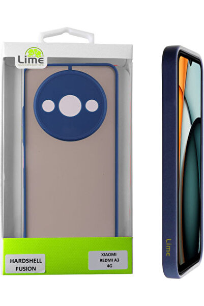 Lime&co Lime Πίσω Κάλυμμα Πλαστικό / Σιλικόνη Μπλε (Xiaomi Redmi A3) Κωδικός:...