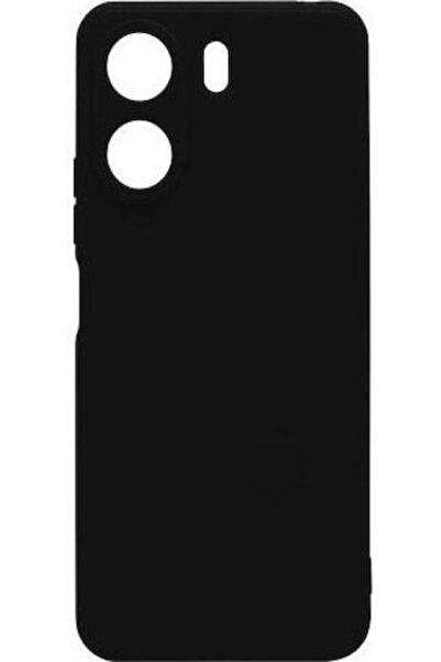 inos Μαλακή Μαύρη Θήκη Πλάτης από TPU Σιλικόνη (Redmi 13C 4G / Poco C65 4G)