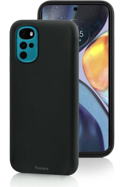 Fonex Πίσω Κάλυμμα Σιλικόνης 0.6 χιλιοστών, Μαύρο (Motorola Moto E32) Κωδικός...