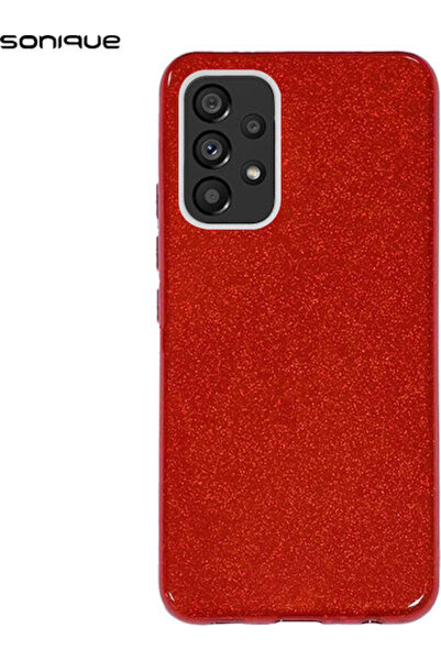 Other Σονίκ Λαμπερή Πίσω Θήκη Σιλικόνης Κόκκινη (Galaxy A53)