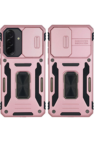 Other Θήκη Τηλεφώνου Samsung Galaxy A36 5G Ring Armor Camshield Sonique Ροζ Χ...