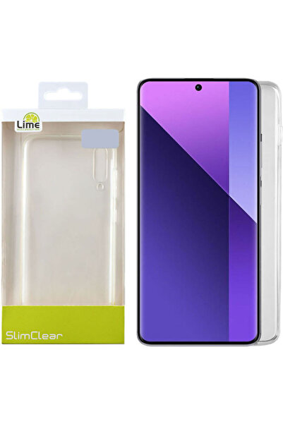 Lime&co Lime Slimclear Πίσω Κάλυμμα Σιλικόνης Διαφανές (Redmi Note 13 Pro+) Κ...