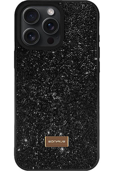 Other Lux Diamond Sonique Θήκη Apple iPhone 15 Pro Max Μαύρο