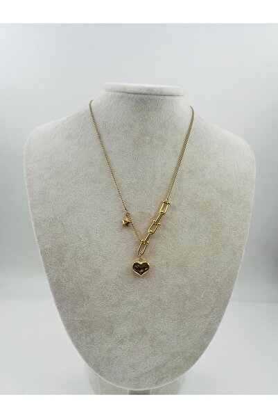 Bozhi Necklace Steel Silver Elegant Gift