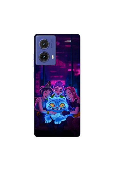 OEM Husa compatibila cu Motorola Moto G85 Silicon Gel Tpu Model KPop Demon Hu...