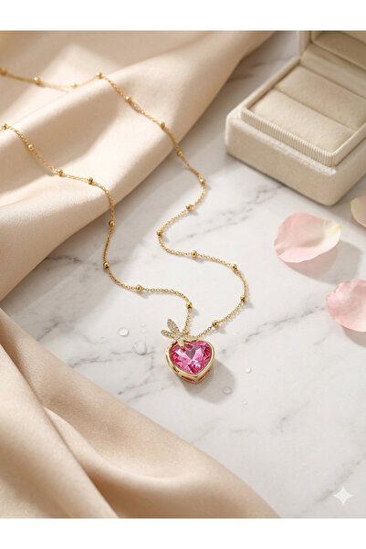 Bozhi Steel Necklace 444 Gold Minimal Elegance Stylish Gift