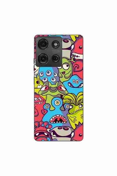 OEM Husa compatibila cu Motorola Moto G75 Silicon Gel Tpu Model Squishi Monsters