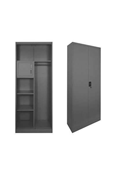 Other Δίφυλλο Μεταλλικό Ντουλάπι Ζόγκι 70x40x180εκ. Κωδικός: 378-000016
