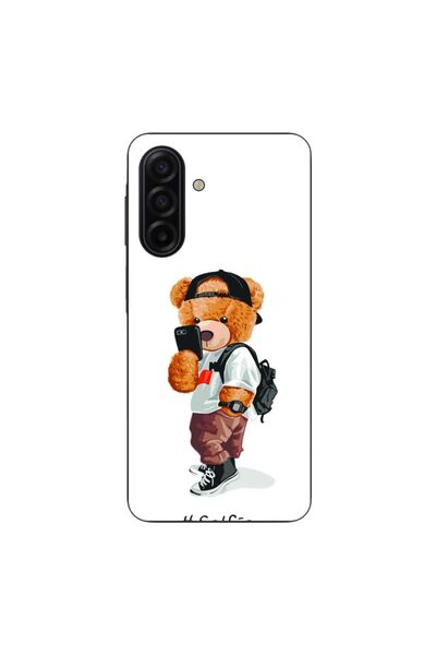 OEM Husa compatibila cu Samsung Galaxy A17 Silicon Gel Tpu Model Bear Teddy S...