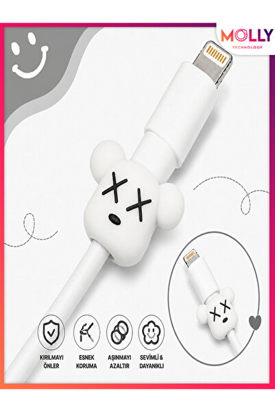 Molly Figured Silicone Cable Protector – Cute Device to Prevent Cable Breakage
