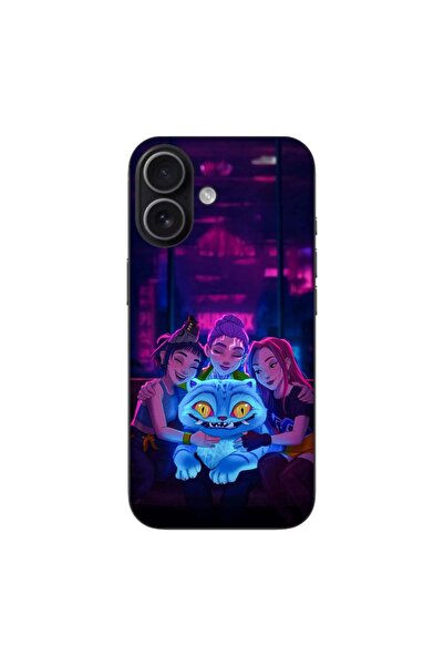 OEM Husa compatibila cu Apple iPhone 17 Silicon Gel Tpu Model KPop Demon Hunt...