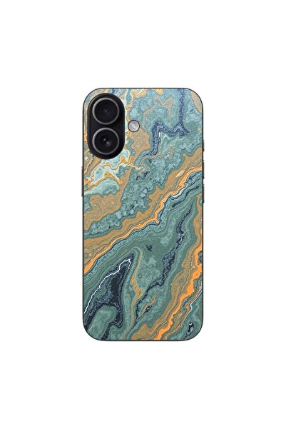 OEM Husa compatibila cu Apple iPhone 17 Silicon Gel Tpu Model Forest Flame Ma...