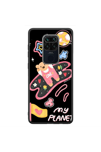 Other Xiaomi Redmi Note 9 My planet Black Glossy Θήκη
