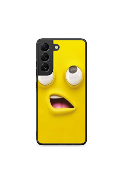 Other Samsung S22 Plus Confused face Black Glossy Θήκη