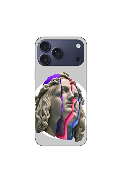 OEM Husa compatibila cu Apple iPhone 17 Pro Max Silicon Gel Tpu Model Neon Ruins