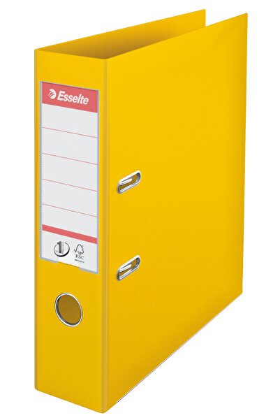 Esselte Plasticized binder INT-EXT 7.5CM yellow No1 POWER