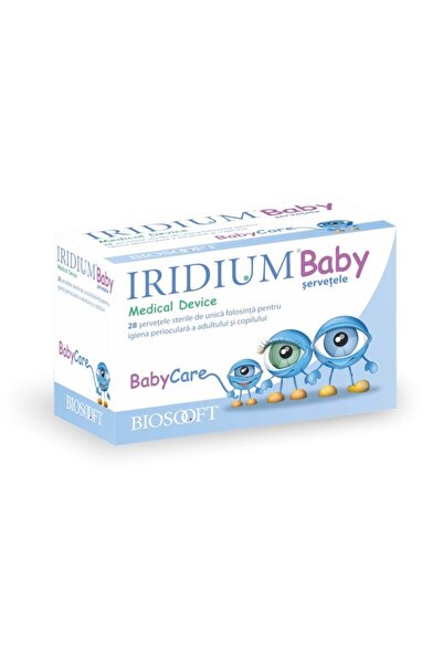 Verset Parfums Iridium Baby eye wipes, 28 pieces, Fidia