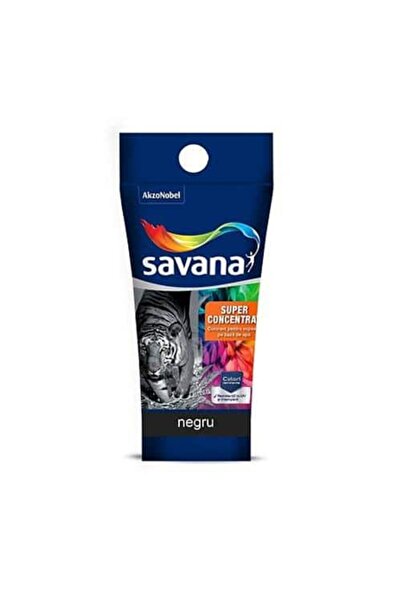 Savana Colorant super concentrat, utilizare universală, T01 Savana, negru 30M...