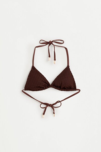 LEFTIES Delikli bikini üstü
