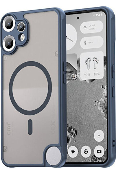 Techsuit Halofrost Ii Magsafe Πίσω Κάλυμμα Σιλικόνης Ναυτικό Μπλε (Nothing CM...