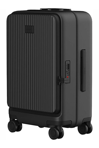 Xiaomi Βαλίτσα Μεσαίου Σκληρού Τύπου Μαύρη Με 4 Ρόδες Ύψος 56.5εκ. Κωδικός: B...