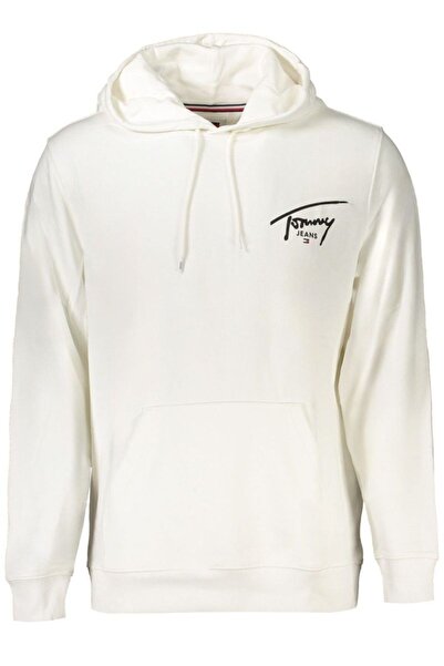 Tommy Hilfiger ΑΝΔΡΙΚΟ ΦΟΥΤΕΡ ΜΕ ΦΕΡΜΟΥΑΡ ΛΕΥΚΟ - DM0DM19229_BIYBR - 2XL