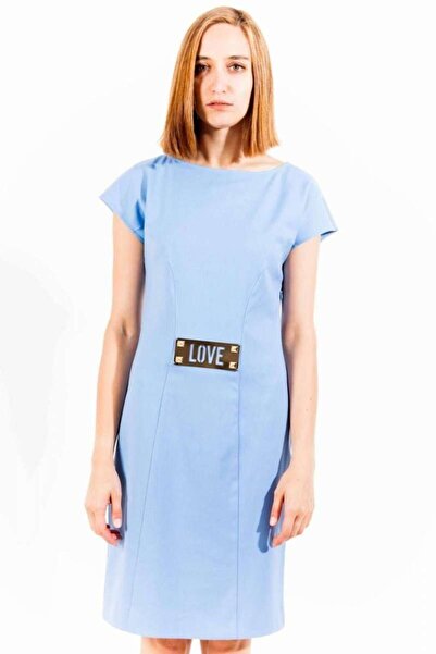 Love Moschino Κοντό φόρεμα Γυναικείο W V D48 80 S 2567-X78 Γαλάζιο - 44