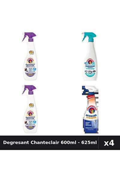 Chanteclair Pachet 4 Degresant Universal 600ml + Anticalcar 625ml - Lavanda, ...