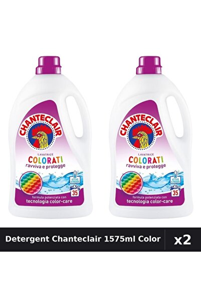 Chanteclair Pachet 2 Detergent Lichid Rufe 1575ml 35 Spalari - Color, Curaten...