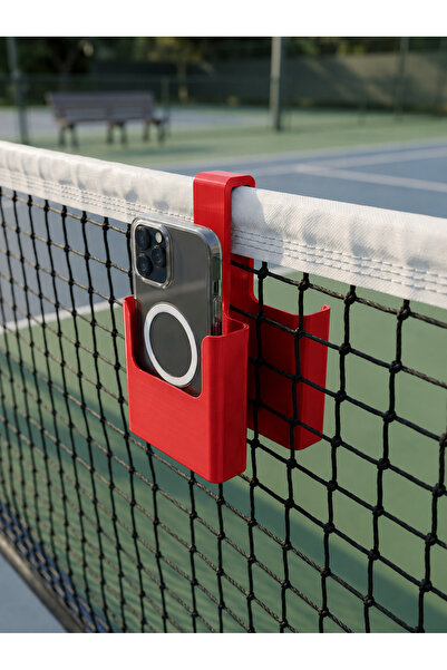 VİONEL Premium Tenis Filesi Telefon Tutucu – Maç & Antrenman Video Kayıt Aparatı